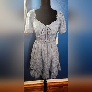 R*WISH Lace Mini Dress Size M